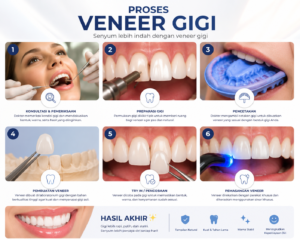 proses veneer gigi
